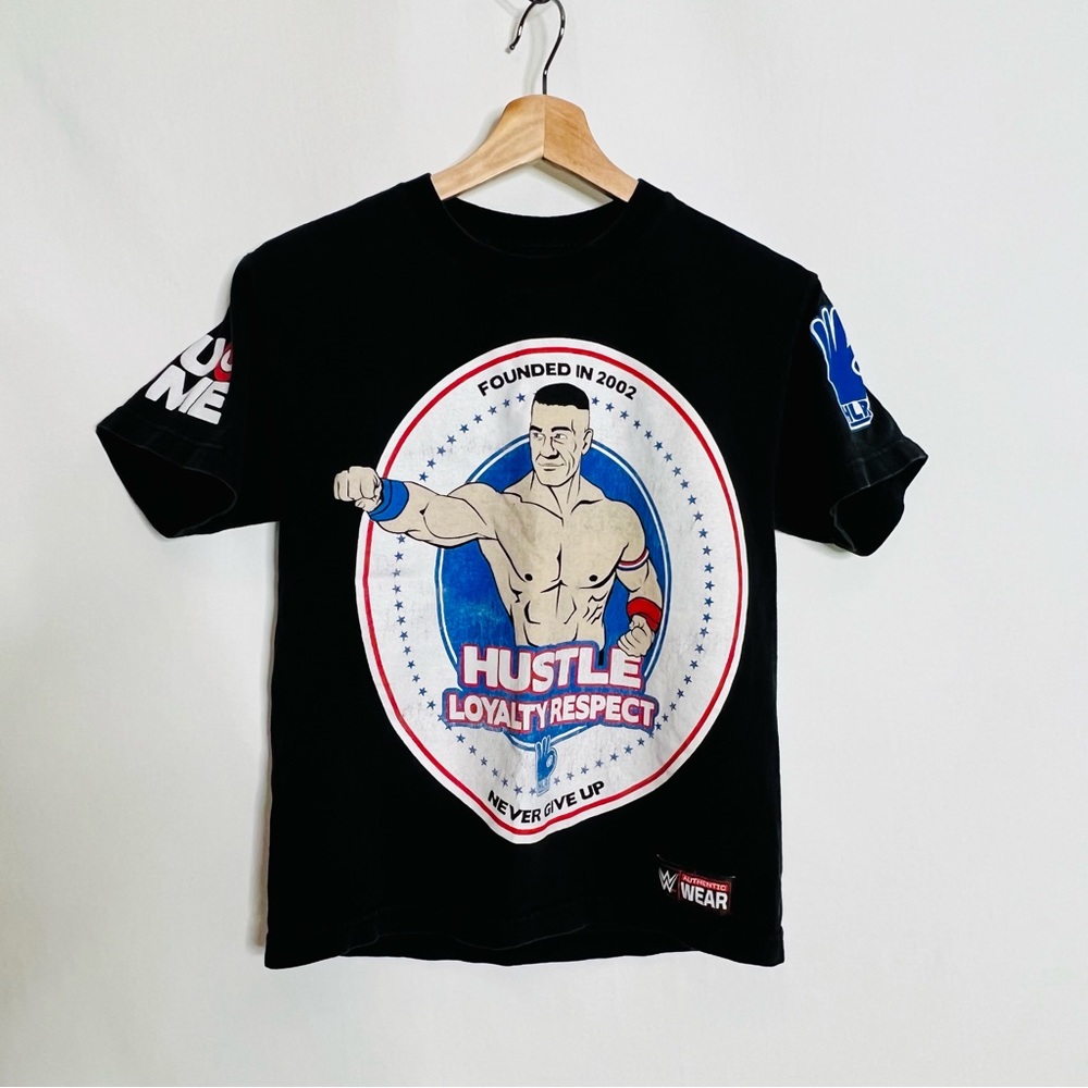 WWE Wear Authentic John Cena Graphic Tshirt - Youth M